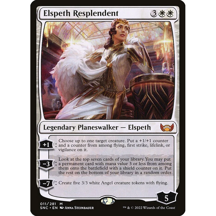 Elspeth Resplendent (foil) | Inglés | NM | SNC 1