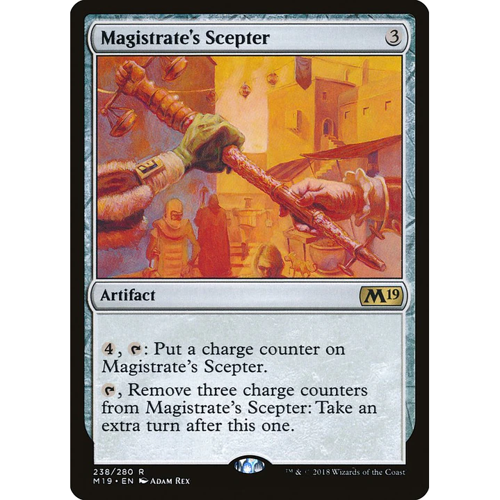 Magistrate's Scepter | Inglés | NM | M19 1
