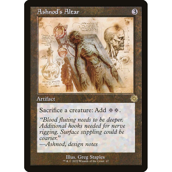 Ashnod's Altar (Retro Frame) | Inglés | NM | BRR 1
