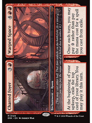 Charred Foyer // Warped Space | Inglés | NM | DSK