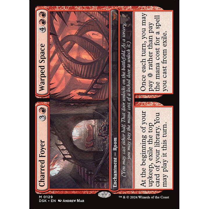Charred Foyer // Warped Space | Inglés | NM | DSK 1