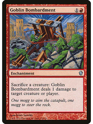Goblin Bombardment | Inglés | NM | C13