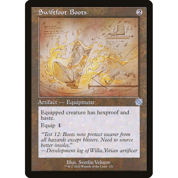Swiftfoot Boots (Retro Frame) | Inglés | NM | BRR 1