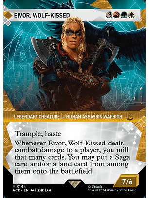 Eivor, Wolf-Kissed (Showcase foil) | Inglés | NM | ACR