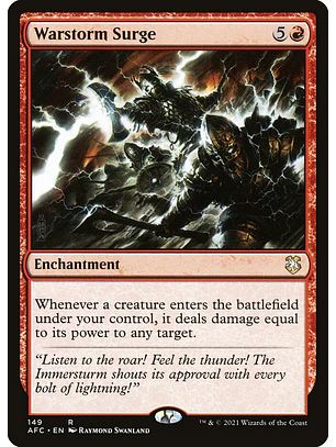 Warstorm Surge | Inglés | NM | AFC