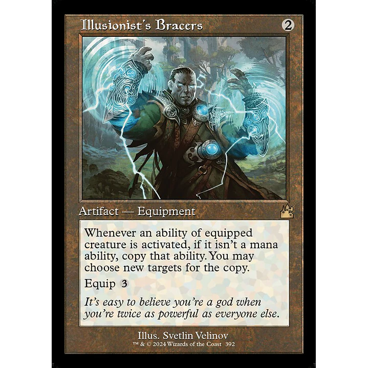 Illusionist's Bracers (Retro Frame) | Inglés | NM | RVR 1