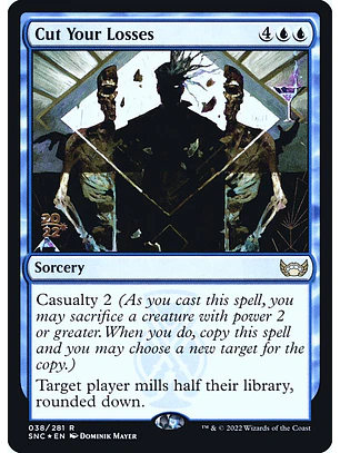 Cut Your Losses (Launch foil) | Inglés | NM | PSNC