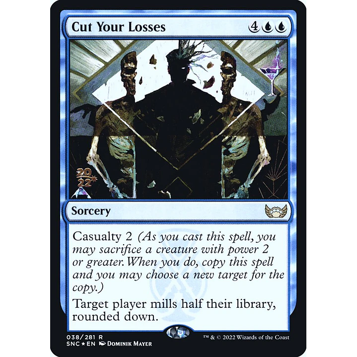 Cut Your Losses (Launch foil) | Inglés | NM | PSNC 1