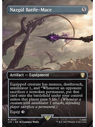 Nazgûl Battle-Mace (Borderless foil) | Inglés | NM | LTC