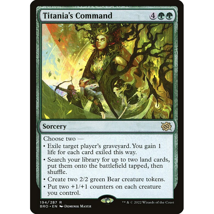 Titania's Command | Español | NM | BRO 1