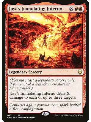 Jaya's Immolating Inferno | Inglés | NM | CMR