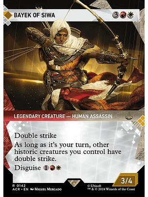 Bayek of Siwa (Showcase) | Inglés | NM | ACR