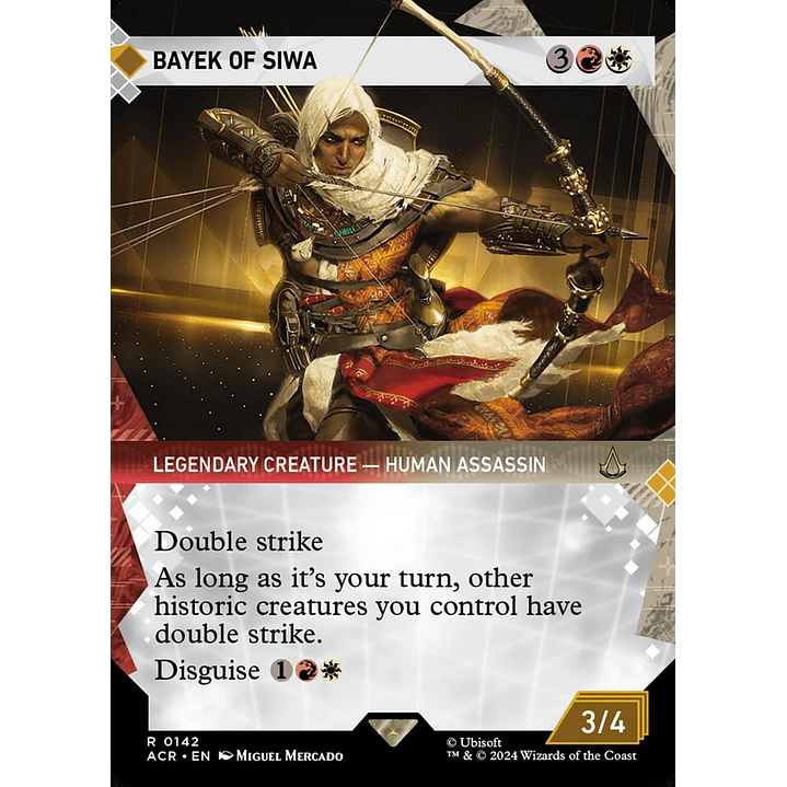Bayek of Siwa (Showcase) | Inglés | NM | ACR 1