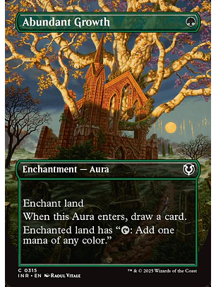 Abundant Growth (Borderless foil) | Inglés | NM | INR