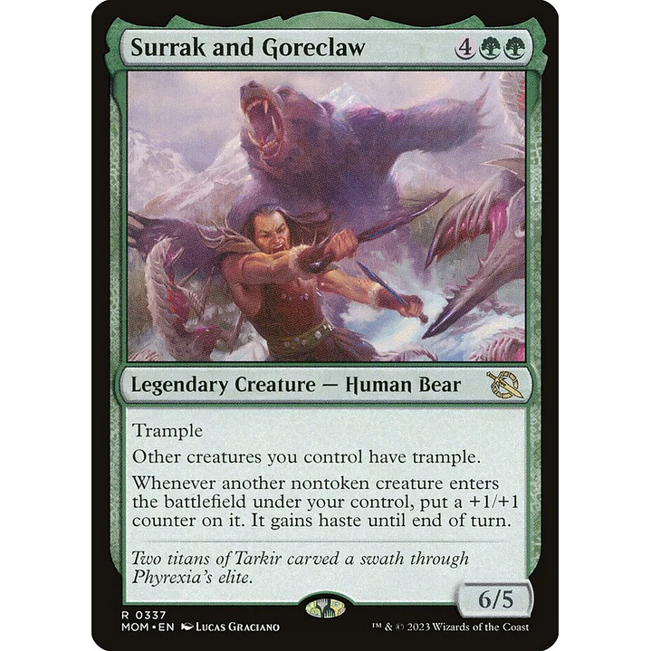 Surrak and Goreclaw | Inglés | NM | MOM 1