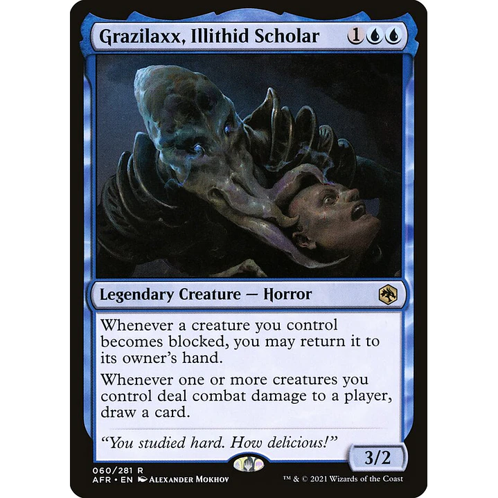 Grazilaxx, Illithid Scholar | Inglés | NM | AFR 1