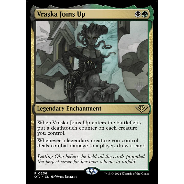 Vraska Joins Up (foil) | Inglés | NM | POTJ 1