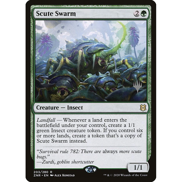 Scute Swarm (foil) | Inglés | NM | PZNR 1