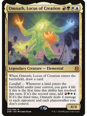 Omnath, Locus of Creation (foil) | Inglés | NM | PZNR