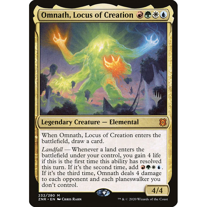 Omnath, Locus of Creation (foil) | Inglés | NM | PZNR 1