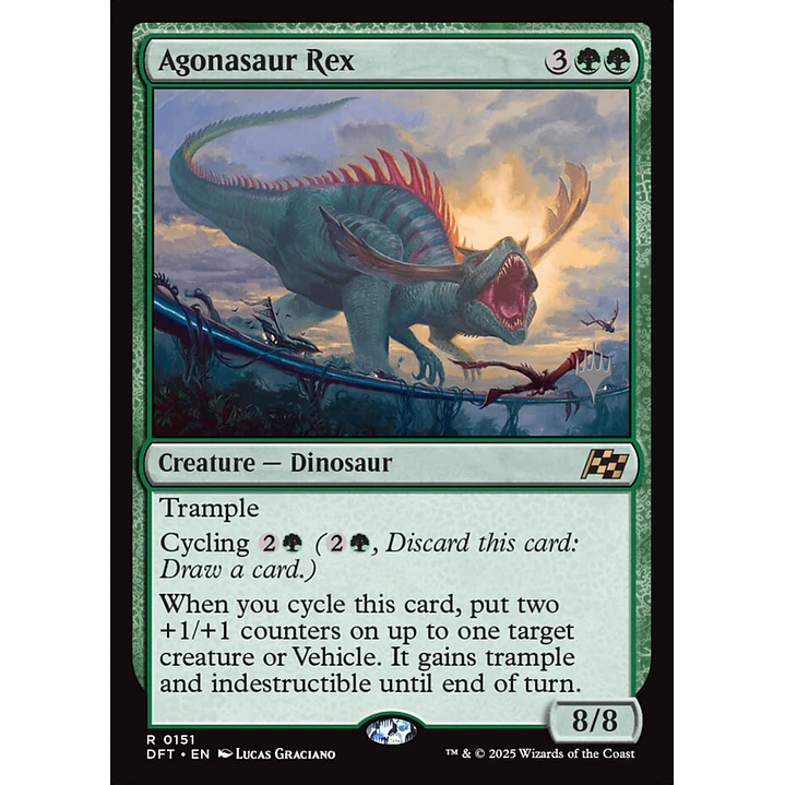 Agonasaur Rex | Inglés | NM | PDFT 1