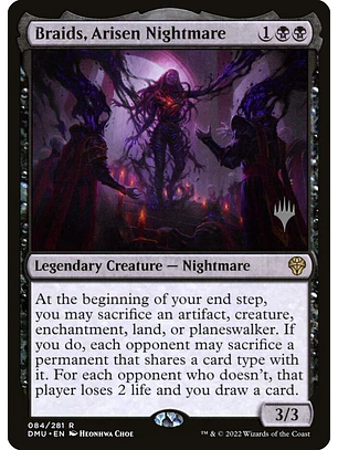 Braids, Arisen Nightmare (foil) | Inglés | NM | PDMU