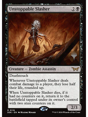 Unstoppable Slasher (foil) | Inglés | NM | PDSK