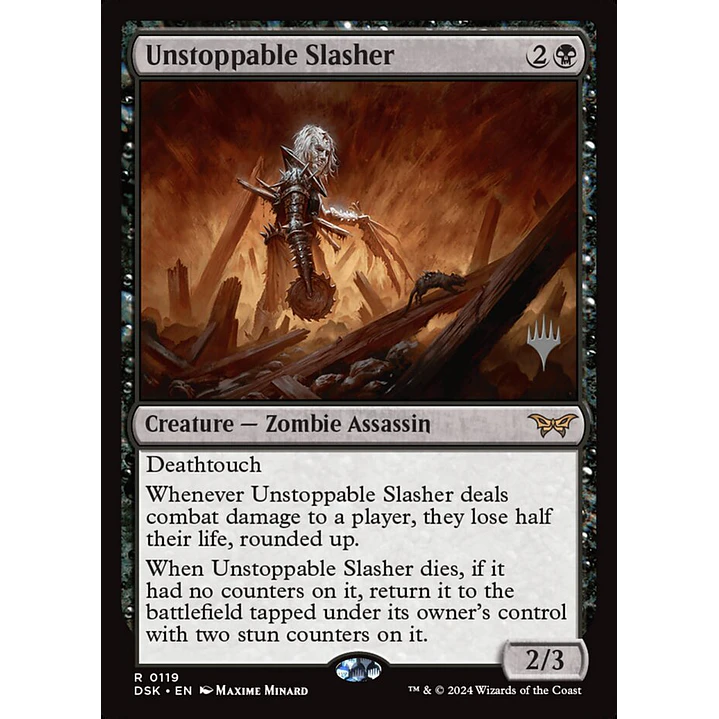 Unstoppable Slasher (foil) | Inglés | NM | PDSK 1