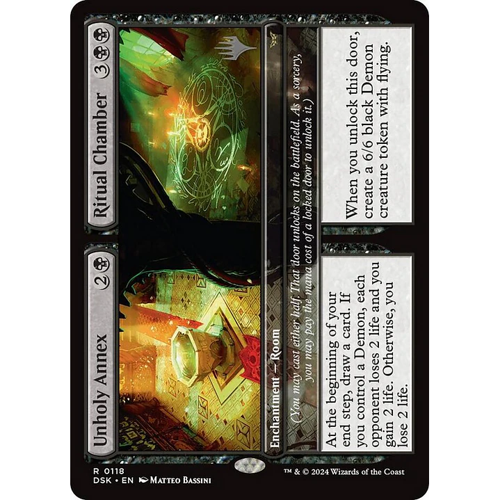 Unholy Annex // Ritual Chamber | Inglés | NM | PDSK 1