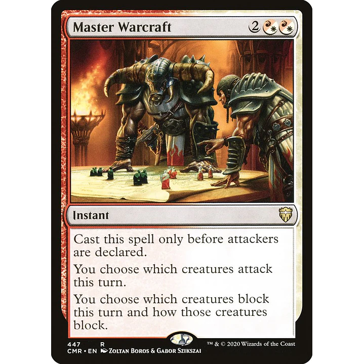 Master Warcraft | Inglés | NM | CMR 1