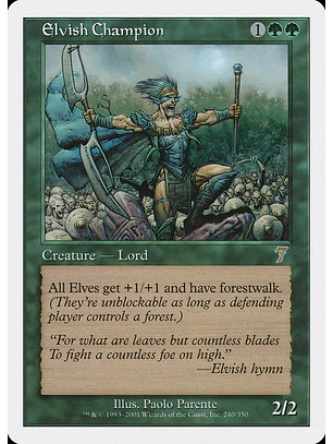 Elvish Champion (Retro Frame) | Japonés | NM | 7ED