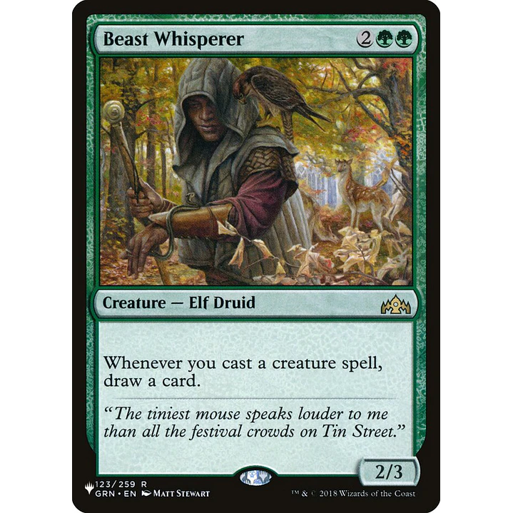Beast Whisperer | Inglés | NM | PLST 1