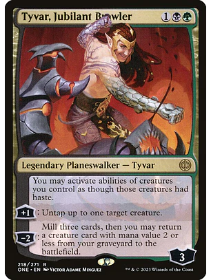 Tyvar, Jubilant Brawler | Inglés | NM | ONE