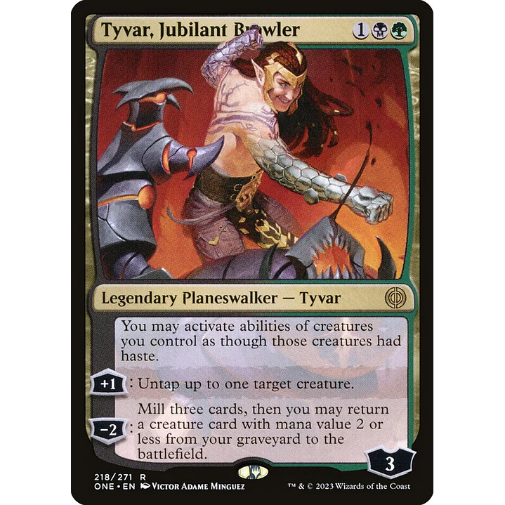 Tyvar, Jubilant Brawler | Inglés | NM | ONE 1