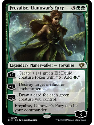 Freyalise, Llanowar's Fury | Inglés | NM | CMM
