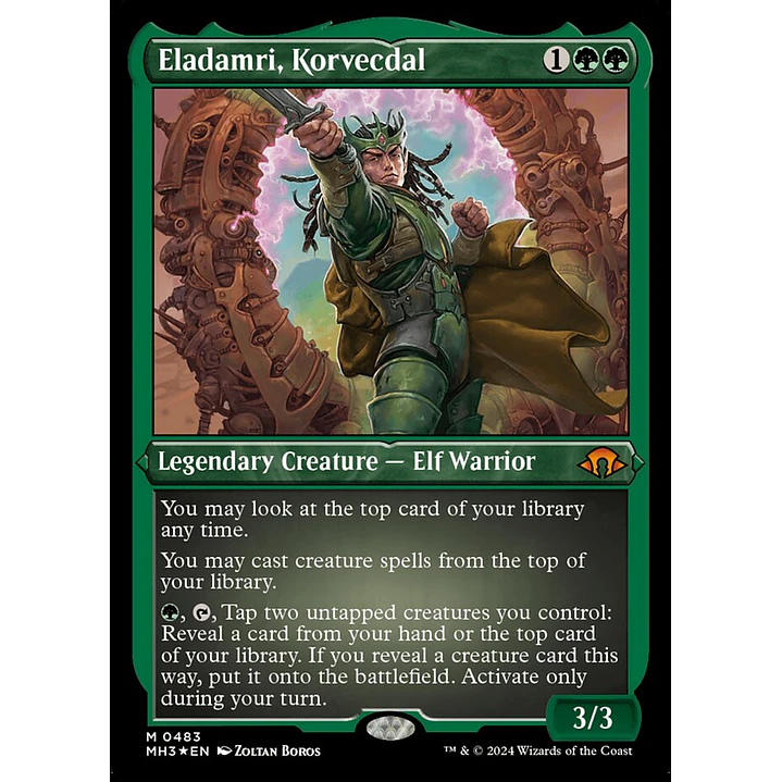 Eladamri, Korvecdal (Etched) | Inglés | NM | MH3 1