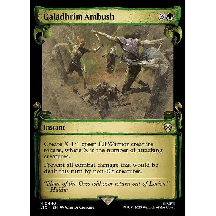 Galadhrim Ambush (Showcase foil) | Inglés | NM | LTC 1