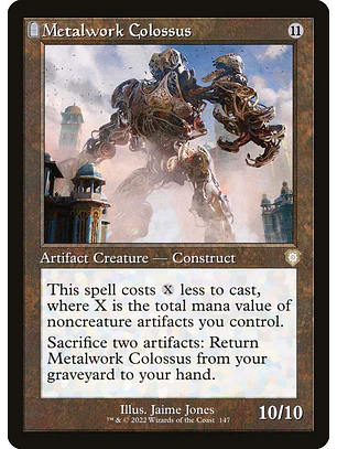 Metalwork Colossus (Retro Frame) | Español | NM | BRC