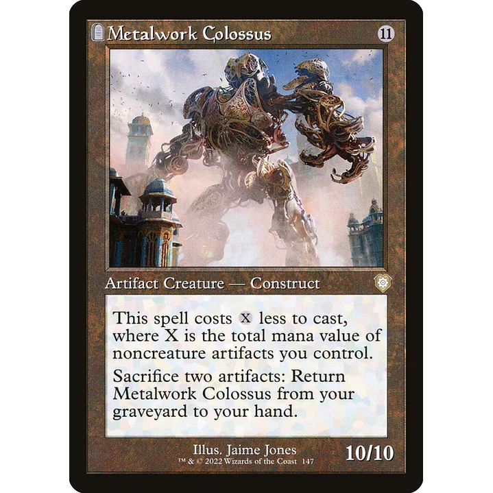 Metalwork Colossus (Retro Frame) | Español | NM | BRC 1