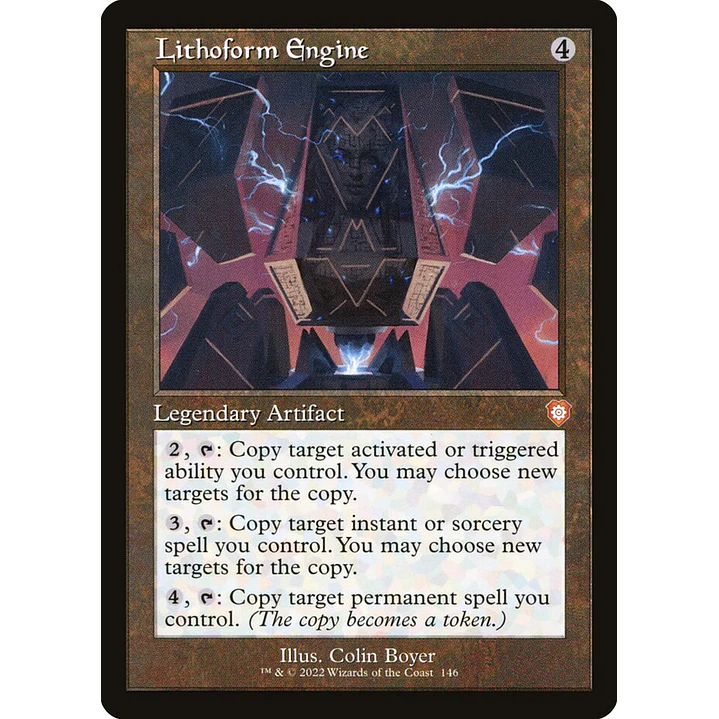 Lithoform Engine (Retro Frame) | Inglés | NM | BRC 1