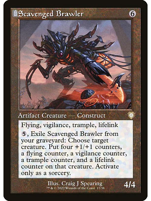 Scavenged Brawler (Retro Frame) | Español | NM | BRC