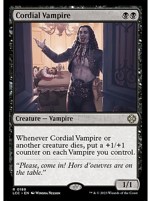 Cordial Vampire | Español | NM | LCC