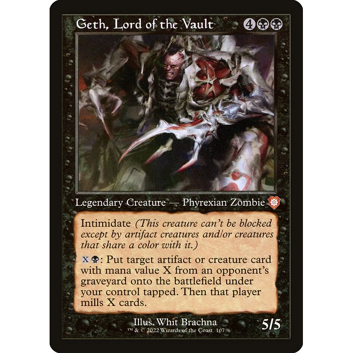 Geth, Lord of the Vault (Retro Frame) | Español | NM | BRC 1
