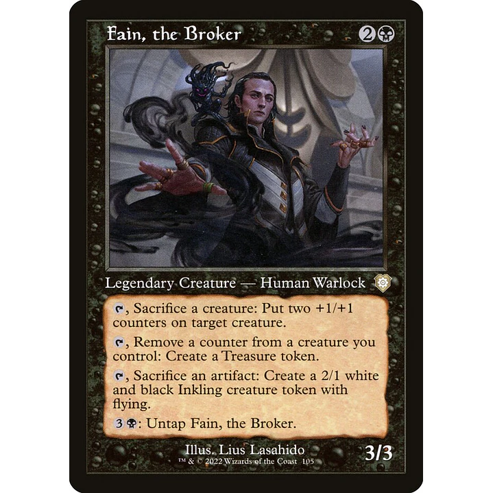 Fain, the Broker (Retro Frame) | Español | NM | BRC 1