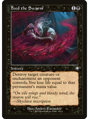 Feed the Swarm (Retro Frame) | Español | NM | BRC