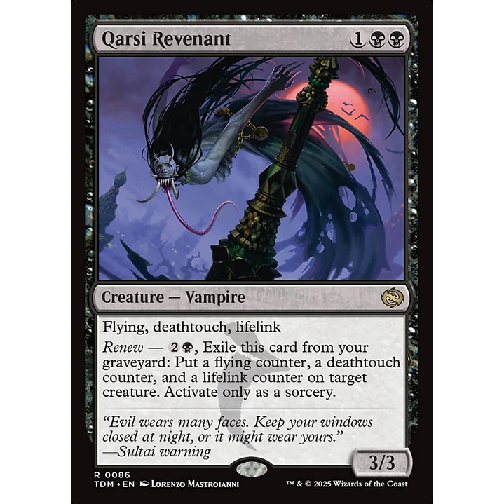 Qarsi Revenant | Inglés | NM | TDM 1