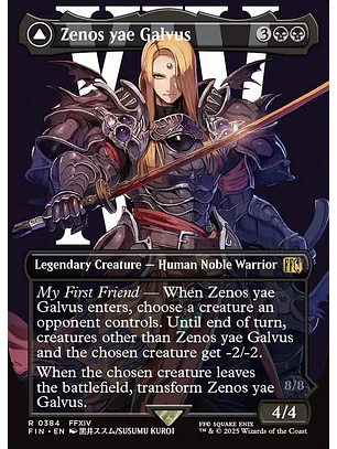 Zenos yae Galvus // Shinryu, Transcendent Rival (Borderless) | Inglés | NM | FIN
