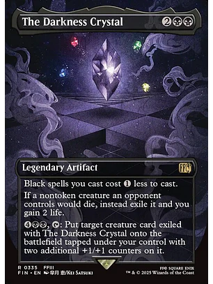 The Darkness Crystal (Borderless) | Español | NM | FIN