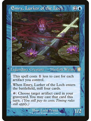 Emry, Lurker of the Loch (Retro Frame) | Español | NM | BRC