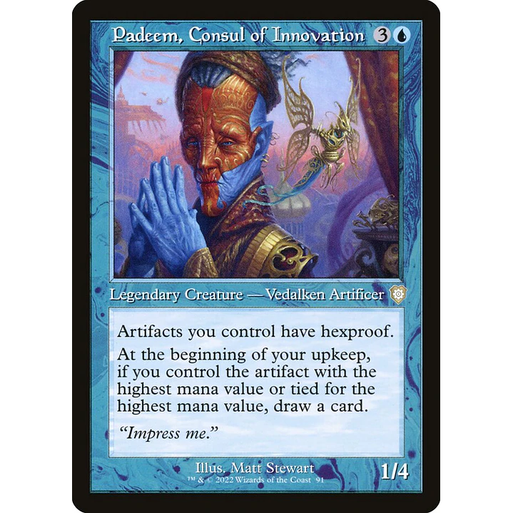 Padeem, Consul of Innovation (Retro Frame) | Español | NM | BRC 1